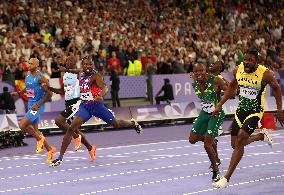 Paris 2024 - USA’s Noah Lyles Takes Gold in Men’s 100m