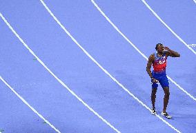 Paris 2024 - USA’s Noah Lyles Takes Gold in Men’s 100m