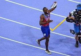 Paris 2024 - USA’s Noah Lyles Takes Gold in Men’s 100m