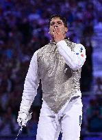 Paris 2024 - France Take Bronze In Men's Foil Team