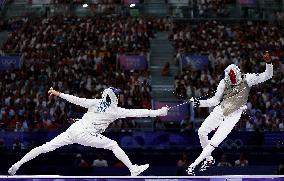 Paris 2024 - France Take Bronze In Men's Foil Team