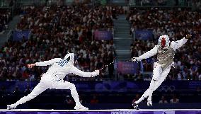 Paris 2024 - France Take Bronze In Men's Foil Team