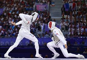 Paris 2024 - France Take Bronze In Men's Foil Team