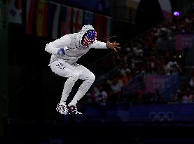 Paris 2024 - France Take Bronze In Men's Foil Team