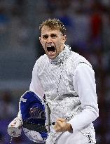 Paris 2024 - France Take Bronze In Men's Foil Team