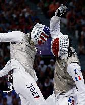 Paris 2024 - France Take Bronze In Men's Foil Team