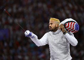 Paris 2024 - France Take Bronze In Men's Foil Team