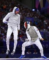 Paris 2024 - France Take Bronze In Men's Foil Team