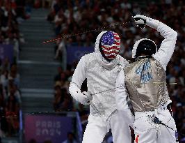 Paris 2024 - France Take Bronze In Men's Foil Team