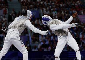 Paris 2024 - France Take Bronze In Men's Foil Team