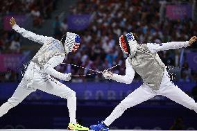 Paris 2024 - France Take Bronze In Men's Foil Team