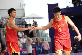 Paris 2024 - Men's 3x3 Basketball China v France