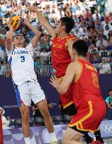 Paris 2024 - Men's 3x3 Basketball China v France