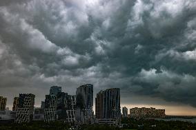 Dark Clouds in Qingdao