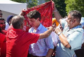 Trudeau Attends The Mela Gadri Babian Da Festival - Canada