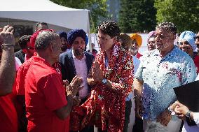 Trudeau Attends The Mela Gadri Babian Da Festival - Canada