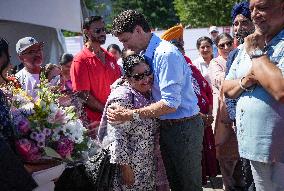 Trudeau Attends The Mela Gadri Babian Da Festival - Canada