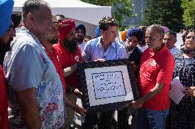 Trudeau Attends The Mela Gadri Babian Da Festival - Canada