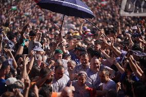 Beginning Of The Festivities Of La Blanca - Spain