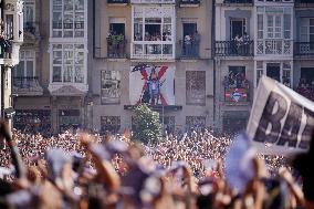 Beginning Of The Festivities Of La Blanca - Spain