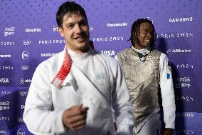 Paris 2024 - France Take Bronze In Men's Foil Team