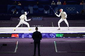 Paris 2024 - France Take Bronze In Men's Foil Team