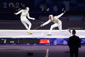 Paris 2024 - France Take Bronze In Men's Foil Team