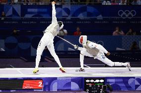 Paris 2024 - France Take Bronze In Men's Foil Team