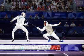 Paris 2024 - France Take Bronze In Men's Foil Team