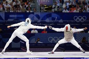 Paris 2024 - France Take Bronze In Men's Foil Team