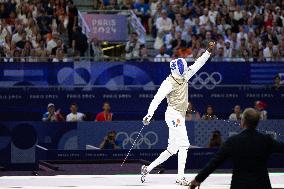 Paris 2024 - France Take Bronze In Men's Foil Team