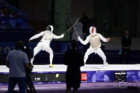 Paris 2024 - France Take Bronze In Men's Foil Team