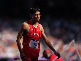 (PARIS2024) FRANCE-PARIS-OLY-ATHLETICS-400M HURDLES-MEN