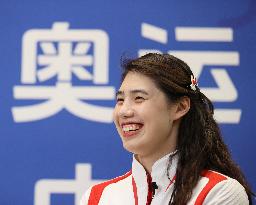 (PARIS2024)FRANCE-PARIS-OLY-SWIMMING-ZHANG YUFEI-INTERVIEW