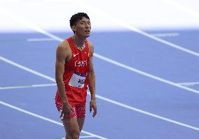 (PARIS2024) FRANCE-PARIS-OLY-ATHLETICS-400M HURDLES-MEN