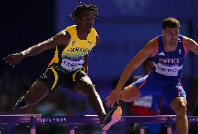 (PARIS2024) FRANCE-PARIS-OLY-ATHLETICS-400M HURDLES-MEN