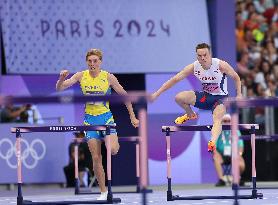 (PARIS2024) FRANCE-PARIS-OLY-ATHLETICS-400M HURDLES-MEN