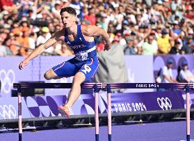 (PARIS2024) FRANCE-PARIS-OLY-ATHLETICS-400M HURDLES-MEN