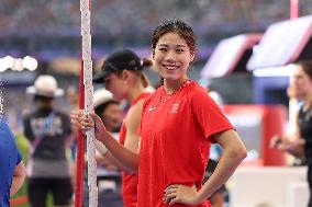 (PARIS2024) FRANCE-PARIS-OLY-ATHLETICS-POLE VAULT-WOMEN