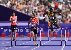 (PARIS2024) FRANCE-PARIS-OLY-ATHLETICS-400M HURDLES-MEN