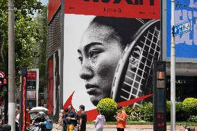 Zheng Qinwen Poster