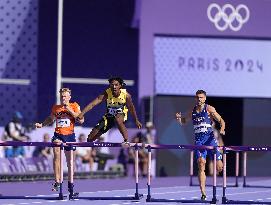 (PARIS2024) FRANCE-PARIS-OLY-ATHLETICS-400M HURDLES-MEN