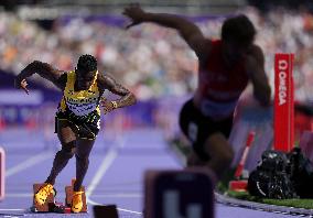 (PARIS2024) FRANCE-PARIS-OLY-ATHLETICS-400M HURDLES-MEN