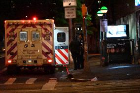 Two Women Pushed On To New York City MTA Subway Tracks