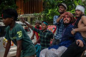 Anti-quota Protest In Dhaka