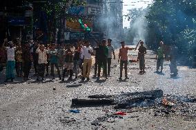 Anti-quota Protest In Dhaka