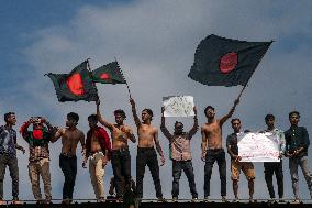 Anti-quota Protest In Dhaka