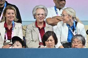 Paris 2024 - Benedikte Of Denmark In The Stands