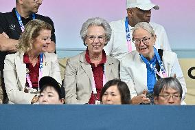 Paris 2024 - Benedikte Of Denmark In The Stands