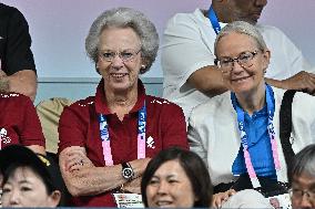 Paris 2024 - Benedikte Of Denmark In The Stands